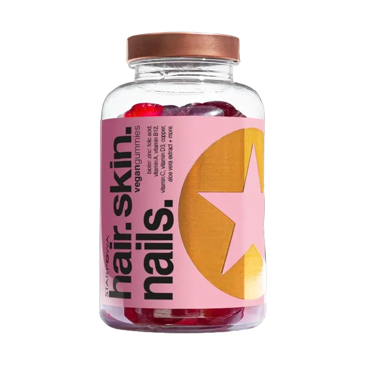 Starpowa hair, skin and nails 60 vegan gummies