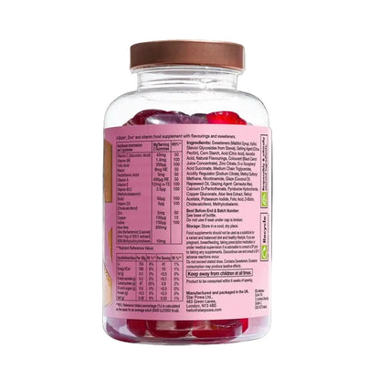 Starpowa hair, skin and nails 60 vegan gummies